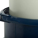 Rikon Dust Extractor With Fittings & Wall Mount 12 Gallon Capacity RIKON Power Tools
