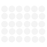 PYD Life 30 Pack Round 1" Sublimation Aluminum Sheets Blanks for Silicone Straw Topper PYD Life