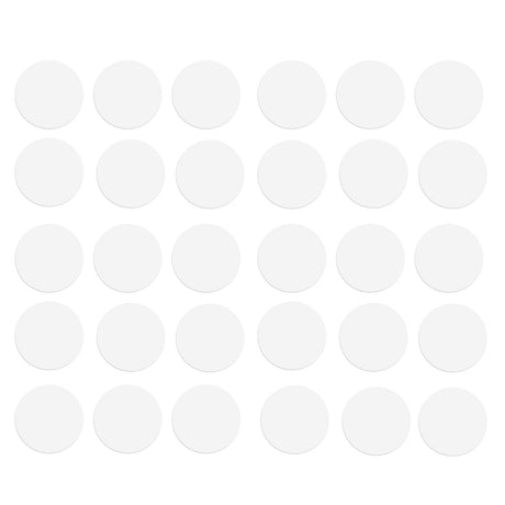 PYD Life 30 Pack Round 1" Sublimation Aluminum Sheets Blanks for Silicone Straw Topper PYD Life