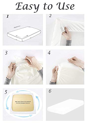 Fitted Sheet Full XL Burgundy - Satin Silk Soft And Comfortable - Wrinkle, Fade, Stain Resistant - 18" Deep Pocket - 1 Single Fitted Bottom Sheet Only - Easy Care (Full XL, Burgundy) Good Night Bedding