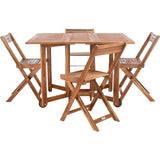 Safavieh Outdoor Living Collection Arvin 5-Piece Dining Set Safavieh