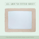 Elegant Comfort 1500 Premium Hotel Quality 18-24 Inches Deep - Extra Deep Pocket Single Fitted Sheet for High Mattress, Luxury and Softest, Smart Pocket - Wrinkle Free, King, Cream Elegant Comfort