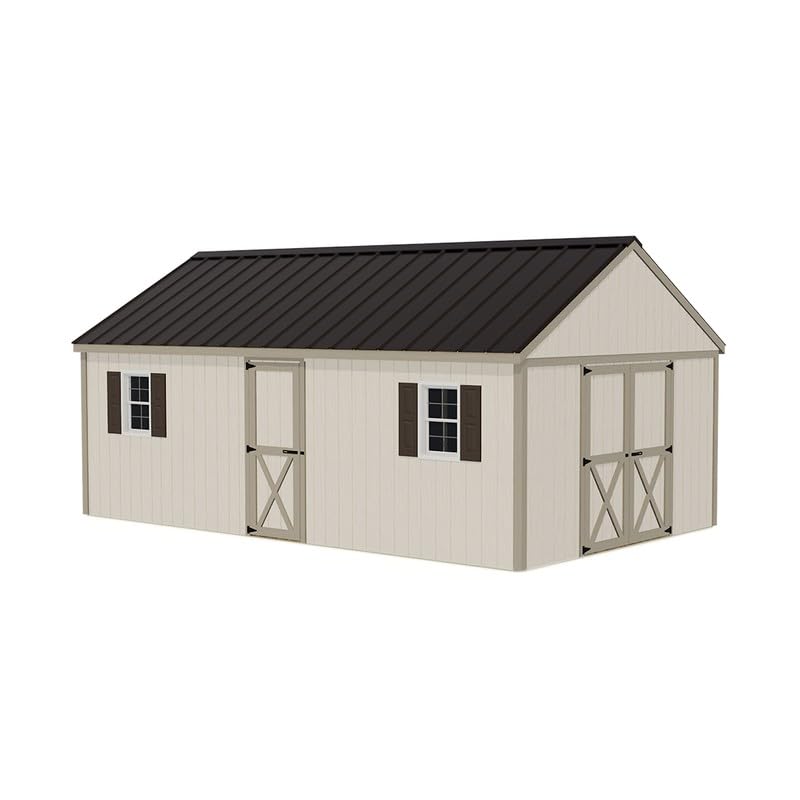 Best Barns Easton 12x20 Wood Storage Shed Kit - All Pre-Cut (Easton_1220) Sheds Deal