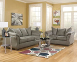 Signature Design by Ashley Darcy Casual Plush Sofa, Grayish Brown Signature Design by Ashley