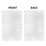 DEAYOU 36 Pack Sublimation Blank Garden Flags, DIY White Lawn Flags Polyester Banners for Outdoor, Courtyard, Party, Home, School, 12" x 18" DEAYOU