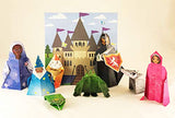 My First Origami Fairy Tales Kit: Paper Models of Knights, Princesses, Dragons, Ogres and More! (includes Folding Sheets, Easy-to-Read Instructions, Story Backdrops, 85 stickers) (Tuttle Specials) WoodArtSupply