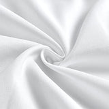FreshCulture Twin Flat Sheets Only, Pack of 6, Soft Microfiber Bedding Sheets for Home, Salons, Hotels, Bulk Flat Sheets Only Twin Size (White) FreshCulture