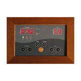 Radiant Saunas BSA1312 3-Person Cedar Corner Infrared Sauna w/ 7 Carbon Heaters Blue Wave
