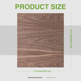 Rowood 6 Pack Plywood 1/8,2 Pack Walnut+2 Pack Basswood+Double Pack Birch,12x16.5x1/8inch,Thin 3mm Unfinished Plywood for Laser Cutting & Engraving,DIY Adult Craft Kits for Models Drawing,Wood Burning rowood