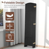 Room Divider 8 Panel 5.6 FT Tall Privacy Screen Waterproof Wood Frame Partition Room Dividers and Folding Privacy Screens Freestanding Wall Divider Indoor and Outdoor for Portable Room Separation PayLessHere