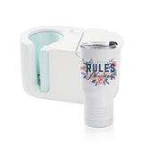 PYD Life Sublimation Tumbler Blanks 22 OZ White Stainless Steel Coffee Travel Tumbler Car Cups with Lid Sublimation Mugs Cups for Cricut Mug Press Machine Sublimation Print 4 Pack PYD Life