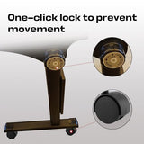 Folding Conference Table,Mobile Conference Room Tables Rolling Meeting Table with Caster Wheels,Flip Top Mobile Training Room Table,Foldable Rectangle Seminar Tables for Office,Classr (6pack, 61in) MSFDC