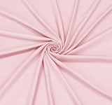 Mejoroom Queen Size Sheet Set - Hotel Luxury 1800 Bedding Sheets & Pillowcases - Deep Pocket Fitted Sheet, Soft, Breathable, Wrinkle & Fade Resistant - 4 Piece (Queen, Blush Pink) Mejoroom