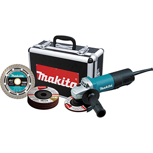 Makita 9557PBX1 4-1/2" Paddle Switch Cut-Off/Angle Grinder - WoodArtSupply