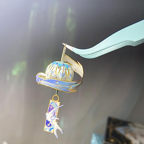 MU 3D Metal Puzzles Windbell Wind Chime D Model Kits Building for Adult and Teeners, Windchime Jigsaw Miniature DIY Sets, Birthday Gift