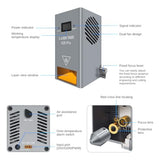 LASER TREE Laser Module, 20W(20000 mW) Output Diode Laser Cutter Module, Higher Accuracy Laser Engraving Module for Wood, Metal, Acrylic, Suitable for Laser Engraver Cutter DIY Machine, Class 4 LASER TREE