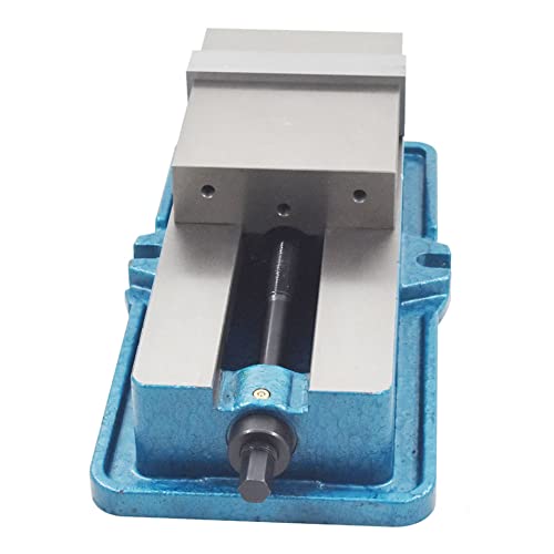 kimllier 3 Inch Heavy Duty Milling Machine Vise, Ductile Iron Accuracy Lock Down Vise, Accuracy Mill Vise Without Base Fit for Finishing Milling kimllier