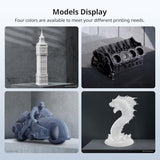 ANYCUBIC High Speed 3D Printer Resin 2.0, Print Up to 3X Faster, Special for Anycubic Photon Mono M5s/M7 Series, Particularly Apply for Large-Size 3D Printing Models, Low Odor (Black, 1kg) ANYCUBIC