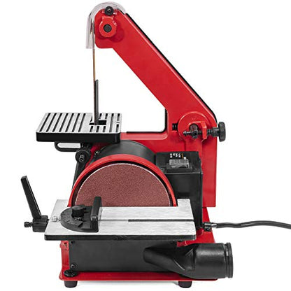 XtremepowerUS 1" X 30" Belt / 5" Disc Sander Polish Grinder Sanding Machine Work Station - WoodArtSupply