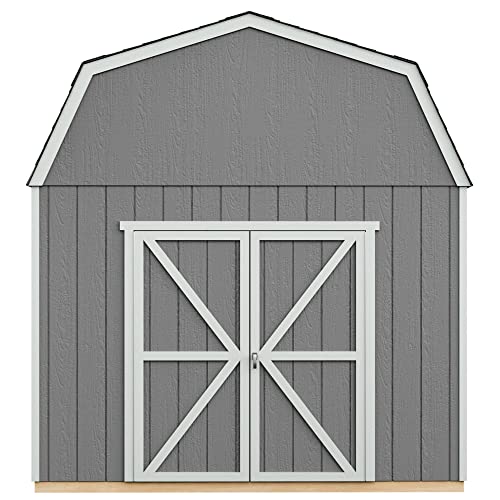 Handy Home Products Braymore 10x16 Do-It-Yourself Wooden Storage Shed - WoodArtSupply