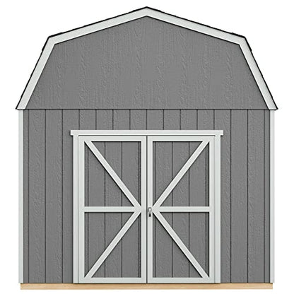 Handy Home Products Braymore 10x16 Do-It-Yourself Wooden Storage Shed - WoodArtSupply