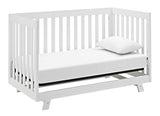 Storkcraft Beckett Convertible Crib (White) – Converts from Baby Crib to Toddler Bed and Daybed, Fits Standard Full-Size Crib Mattress, Adjustable Mattress Support Base Storkcraft