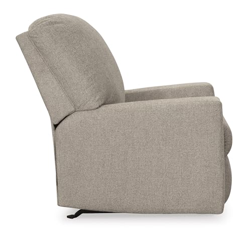 Signature Design by Ashley Deltona Casual Manual Rocker Recliner, Beige Signature Design by Ashley
