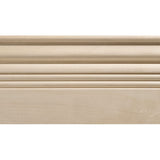 OML21-4FTWHW Unfinished White Hardwood Base Moulding ORNAMENTAL