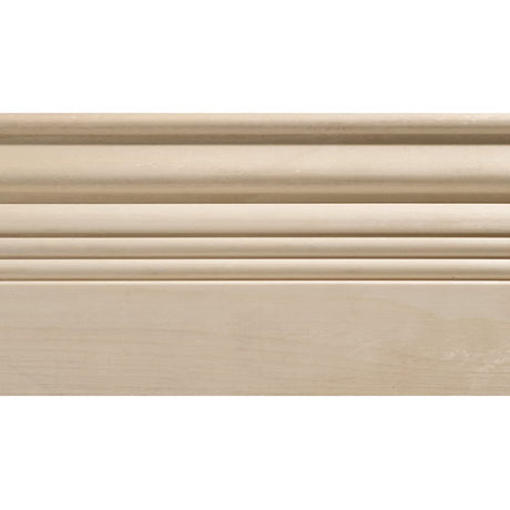 OML21-4FTWHW Unfinished White Hardwood Base Moulding ORNAMENTAL
