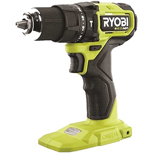 Roll over image to zoom in RYOBI PSBHM01B ONE+ HP 18V Brushless Cordless Compact 1/2 in. Hammer Drill (Tool Only) - WoodArtSupply