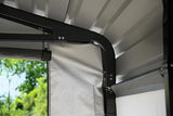 Arrow Carports Enclosure Kit for Galvanized Steel Carport, Fabric Carport Wall Panels, 20' x 20' x 7' Arrow
