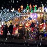 Dazzle Bright Fairy Lights Battery Operated, 20 FT 60 LED Silver Wire Waterproof Battery Operated String Lights, Christmas Decorations for Indoor Outdoor Bedroom Yard Decor, White Dazzle Bright