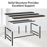 Tribesigns 6FT Conference Table, Rectangular Meeting Table, 70.86L * 31.49 W inches Seminar Table, Large Computer Desk for Office, Boardroom Desk Tribesigns