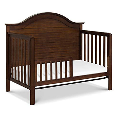 Carter's by DaVinci Nolan 4-in-1 Convertible Crib in Espresso, Greenguard Gold Certified, 57.5x30.8x47 Inch (Pack of 1) - WoodArtSupply