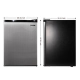 Conserv 20in STAINLESS Compact Refrigerator 4.5cF Reversible Door 110V Conserv