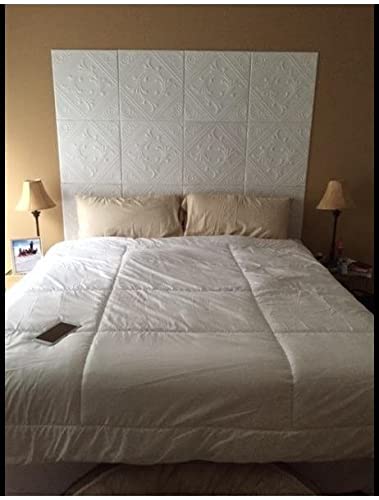 50pc of Anet White (20"x20" Foam) Ceiling Tiles - Covers About 135sqft Antique Ceilings