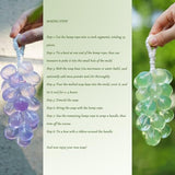 DIY Grape Soap Making Kit for Beginners, Complete Handmade Craft Set with Molds, Jute Rope, Mica Powder, Natural Soap Base & Tools Home Decor, Gift Ready CASADE11