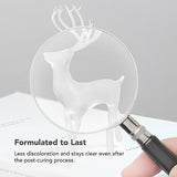 Phrozen Aqua Resin for 3D Printing, 405nm UV-Curing Photopolymer, Low Shrinkage, High Precision, Low Odor, Vivid Color, Non-Brittle, Fast Curing for LCD/DLP/SLA Printers (Clear, 1KG) phrozen