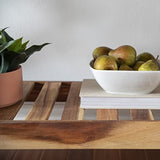 Backyard Discovery Table Serving Bar-Acacia Wood Potting Bench, Brown Backyard Discovery