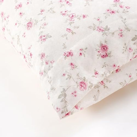 Modern Threads Printed 3-Piece Extra Soft Bedding Sheets & Pillowcase Set, Deep Pocket up to 16 inch Mattress Kashmir Rose Twin Modern Threads