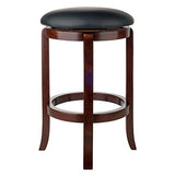 Winsome Walcott Swivel Bar Stool, 24", Walnut Winsome