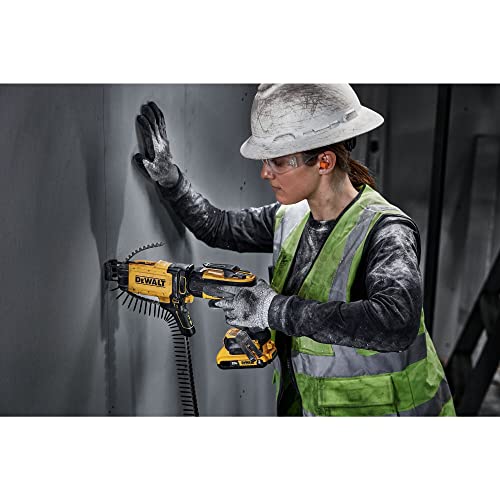 DEWALT 20V Max Drywall Screwgun with (2) 2Ah Batteries and Charger (DCF630D2) - WoodArtSupply