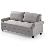 ZINUS Josh Sofa Couch, Easy, Tool-Free Assembly, Soft Grey Zinus