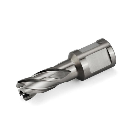 OSCARBIDE 1/2"x1"Annular Cutter,3/4 inch Weldon Shank,1/2 inch Cutting Diameter,1 inch Depth of Cut,2 Flat Mag Drill Bit with Pilot Pin for Magnetic Drill Press,1 Piece OSCARBIDE