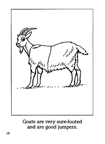 Farm Animals Coloring Book (Dover Little Activity Books: Animals) Dover Publications