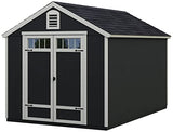 Handy Home Products Greenbriar 8X10 Do-It-Yourself Storage Shed with Floor Handy Home Products