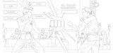 Cobra Kai: The Official Coloring Book WoodArtSupply