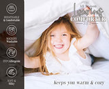 Elegant Comfort All Season Goose Down Alternative Reversible 3-Piece Comforter Set- Available in and Colors, Full/Queen, Pink/Purple Elegant Comfort