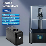 Antinsky HeatMixer-HM100 3D Printer Resin Mixer & Heating, No Heating Preheat 40 & 50 ℃ to Improve Printing Quality for 250g/500g/1kg LCD DLP SLA Resins Anycubic ELEGOO Phrozen SUNLU Siraya Tech Antinsky