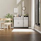 GarveeHome 42.5 in Sideboard Buffet Cabinet with Storage, Wooden Kitchen Storage Cabinet with Adjustable Shelf, Modern Coffee Bar Buffet Table for Living Room Entryway Dining Room GarveeHome